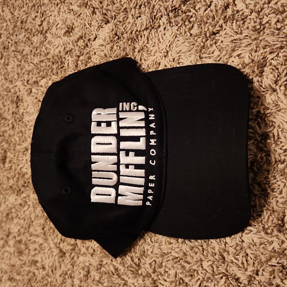 The Office Dundler Mifflin Inc Paper Company Hat with Adjustable back